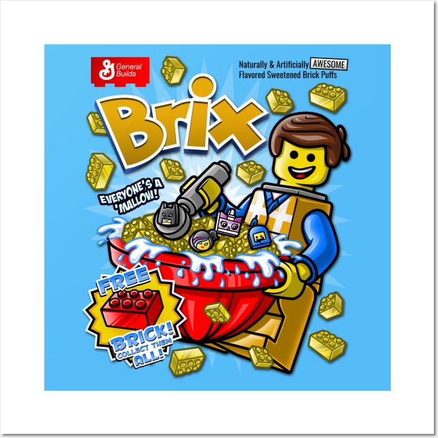 Brix Cereal Wall Art by Punksthetic